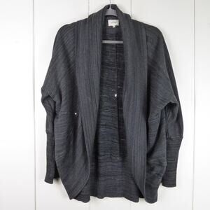 Aritzia Wilfred Cardigan SZ M Diderot Open Front Cocoon Contemporary Cozy